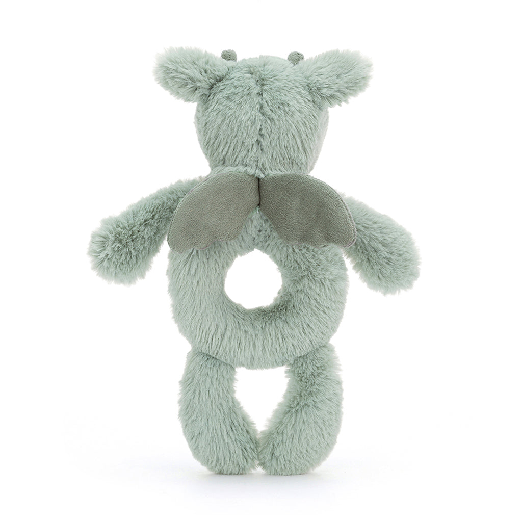 Baby Jellycat ringrassel, Drake – 15 cm