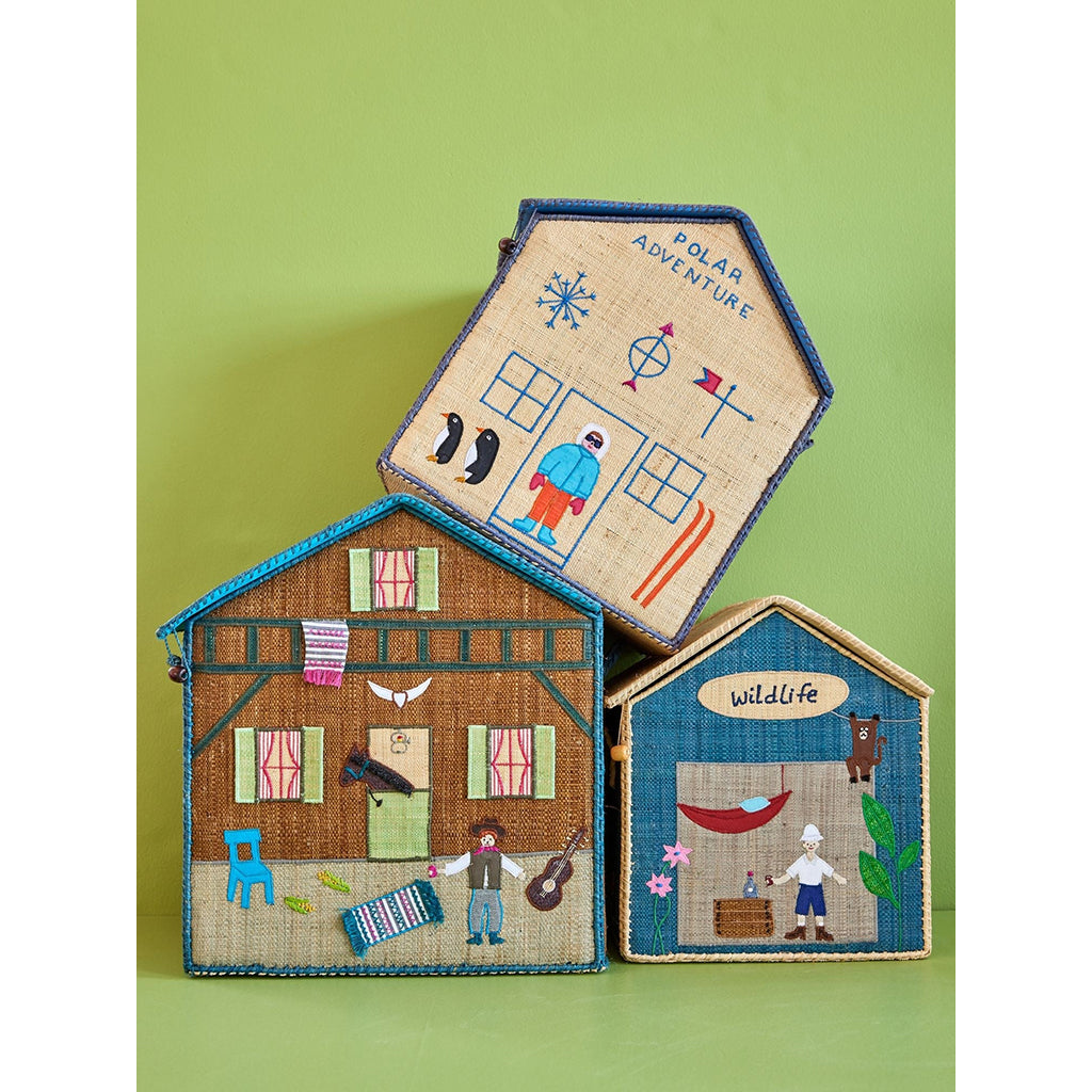 Rice korgstuga för förvaring, Sagotema