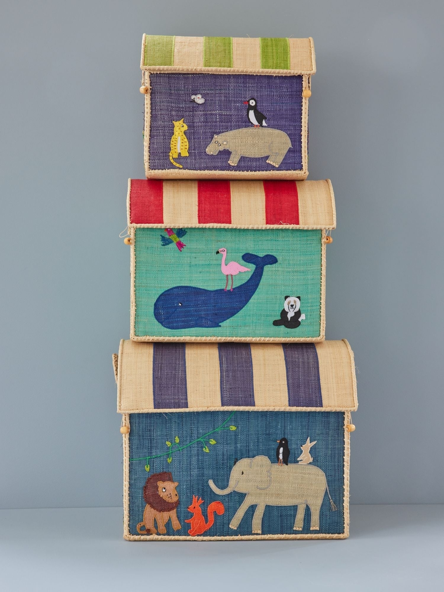 Rice kurvhuset för förvaring, Djur