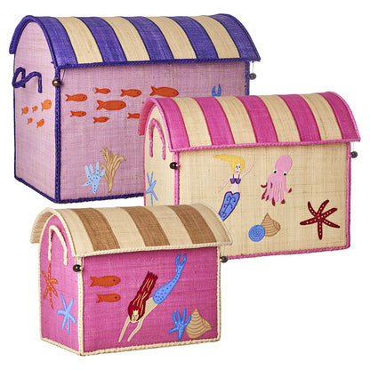 Rice kurvhuset för förvaring, Sjöjungfru-tema