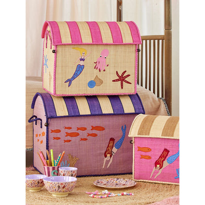 Rice kurvhuset för förvaring, Sjöjungfru-tema