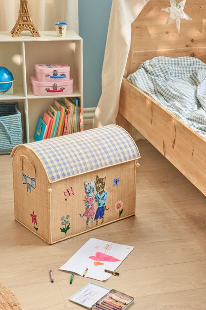 Rice korg för förvaring, Nathalie Lété-tema