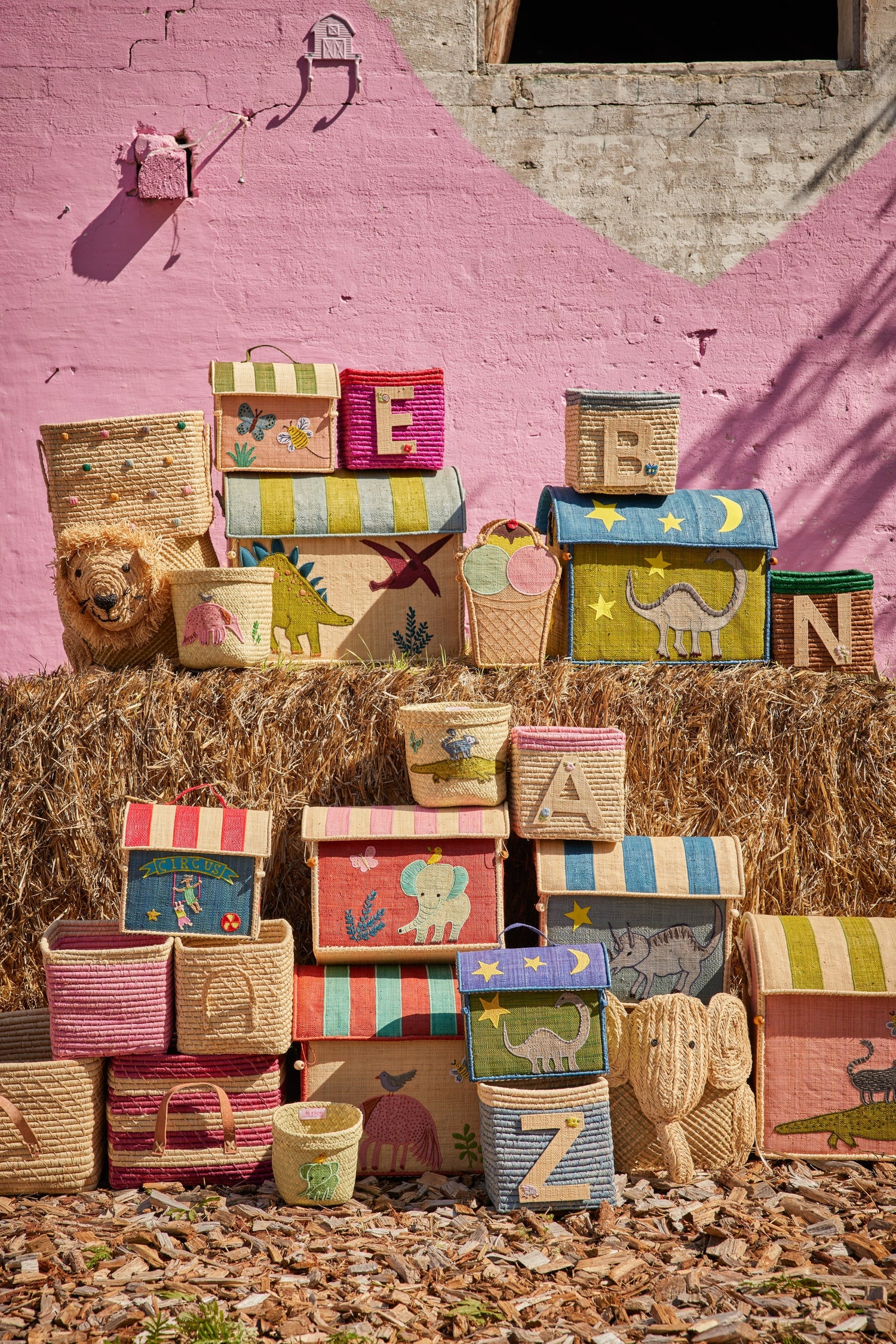 Rice korgstuga för förvaring, Sagotema