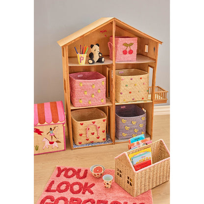 Rice korg med prickar, Tea