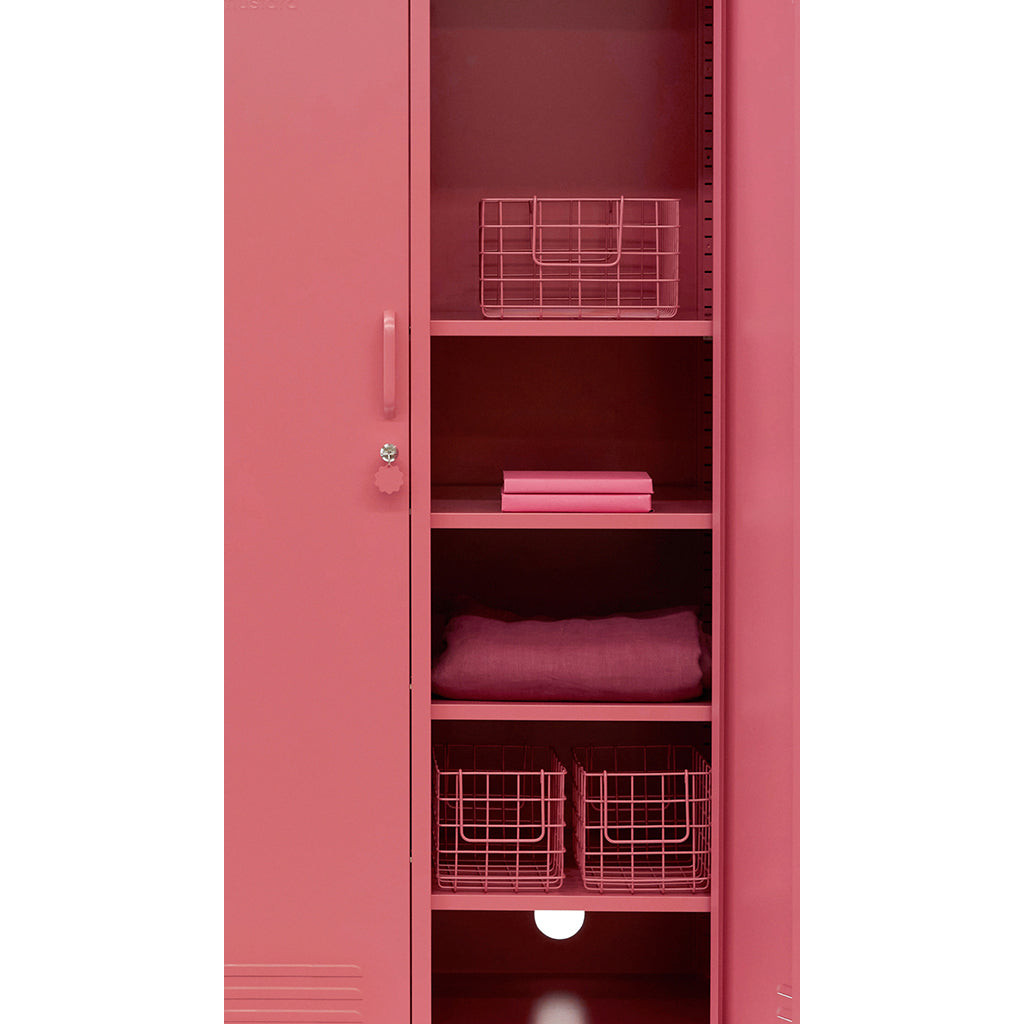 Mustard Made Korgar, set med 3 trådkorgar - Berry