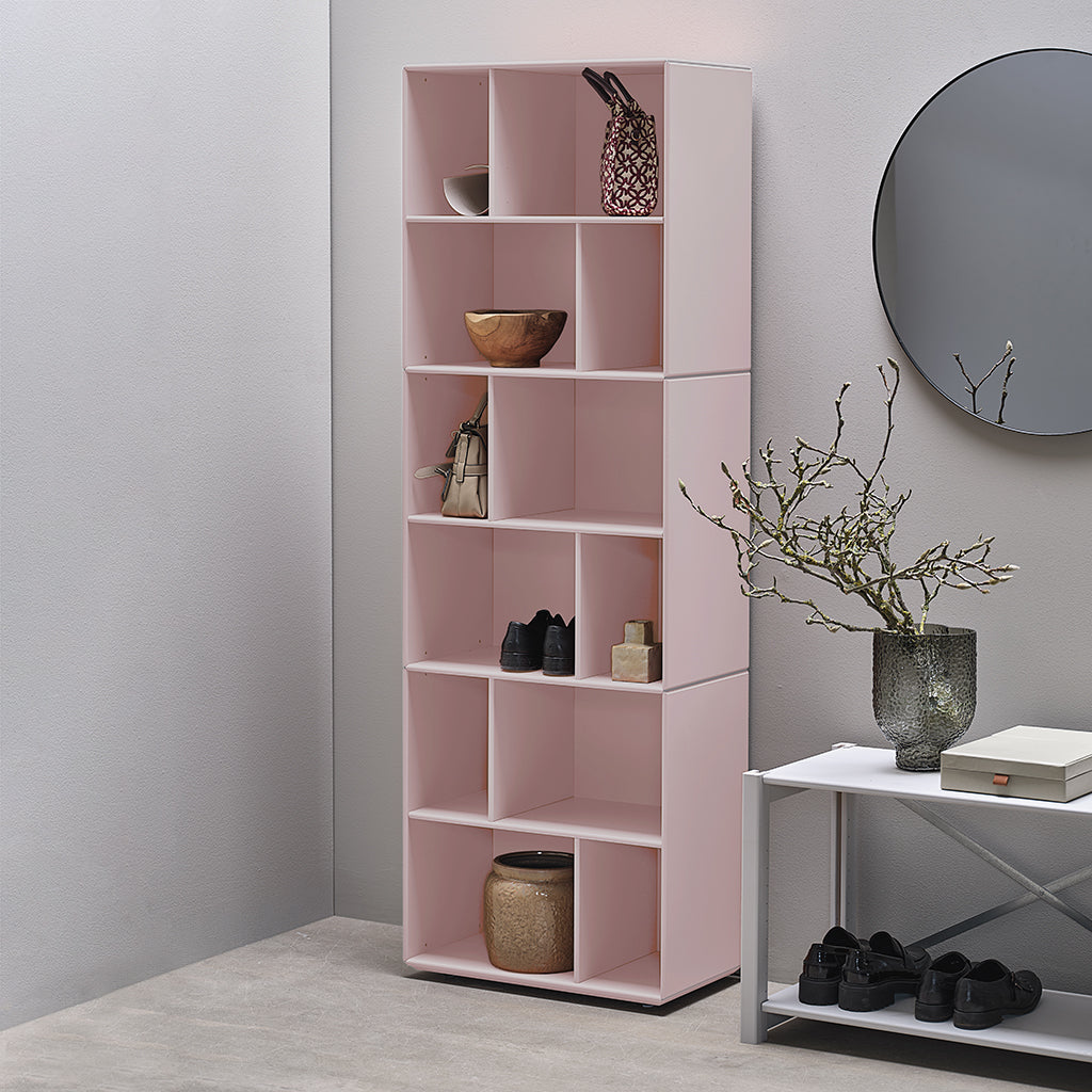 By Aulum Beverly bokhylla, 59x177 cm – Blush