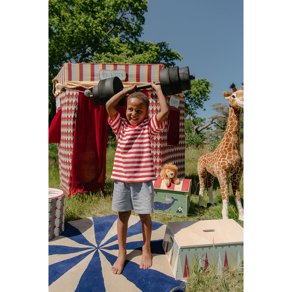 By Astrup Vintage Circus starkmansvikt