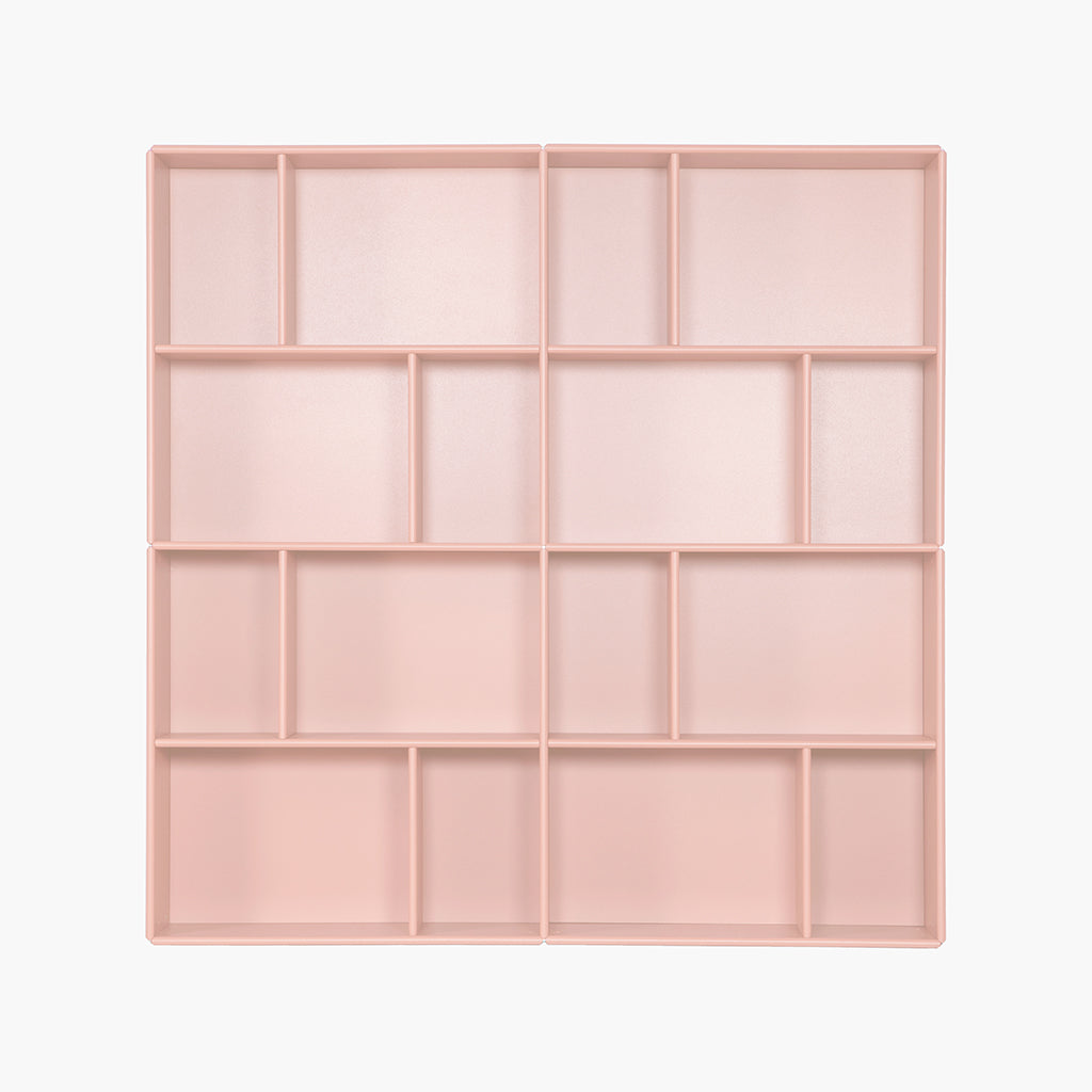 By Aulum Bronx vägghylla, djup 23 eller 33 cm - Blush