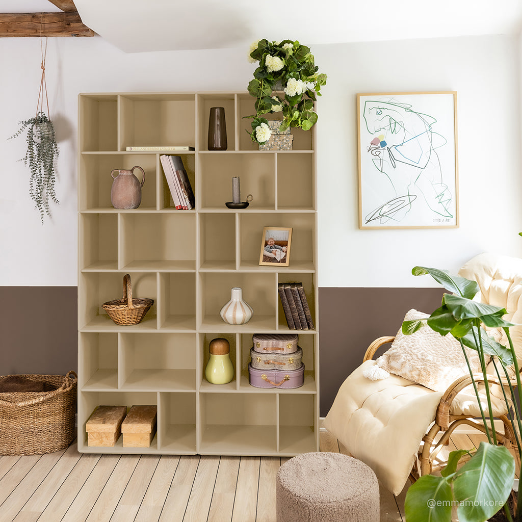 By Aulum Brooklyn gulvreol, 117x177 cm - Sand