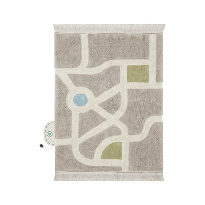 Lorena Canals tvättbar lekmatta, matta, EcoCity - 120 x 170 cm