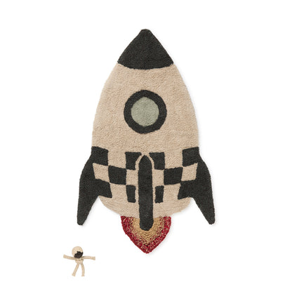 Lorena Canals tvättbar matta, Rocket - 85 x 135 cm