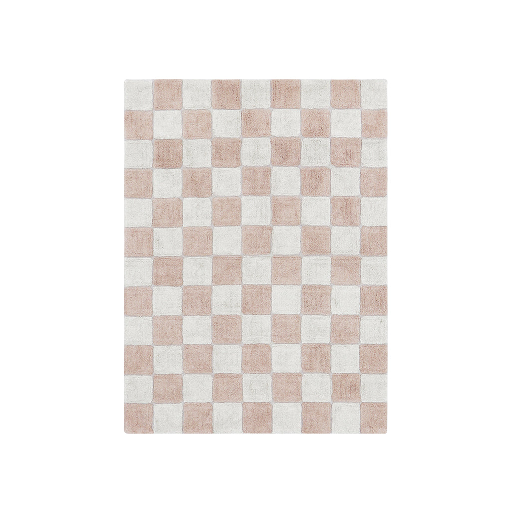 Lorena Canals tvättbar matta, Tiles Rose – finns i flera storlekar.