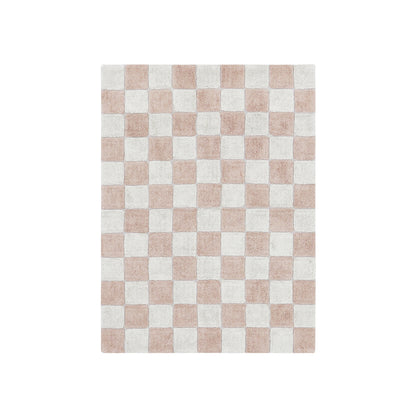 Lorena Canals tvättbar matta, Tiles Rose – finns i flera storlekar.