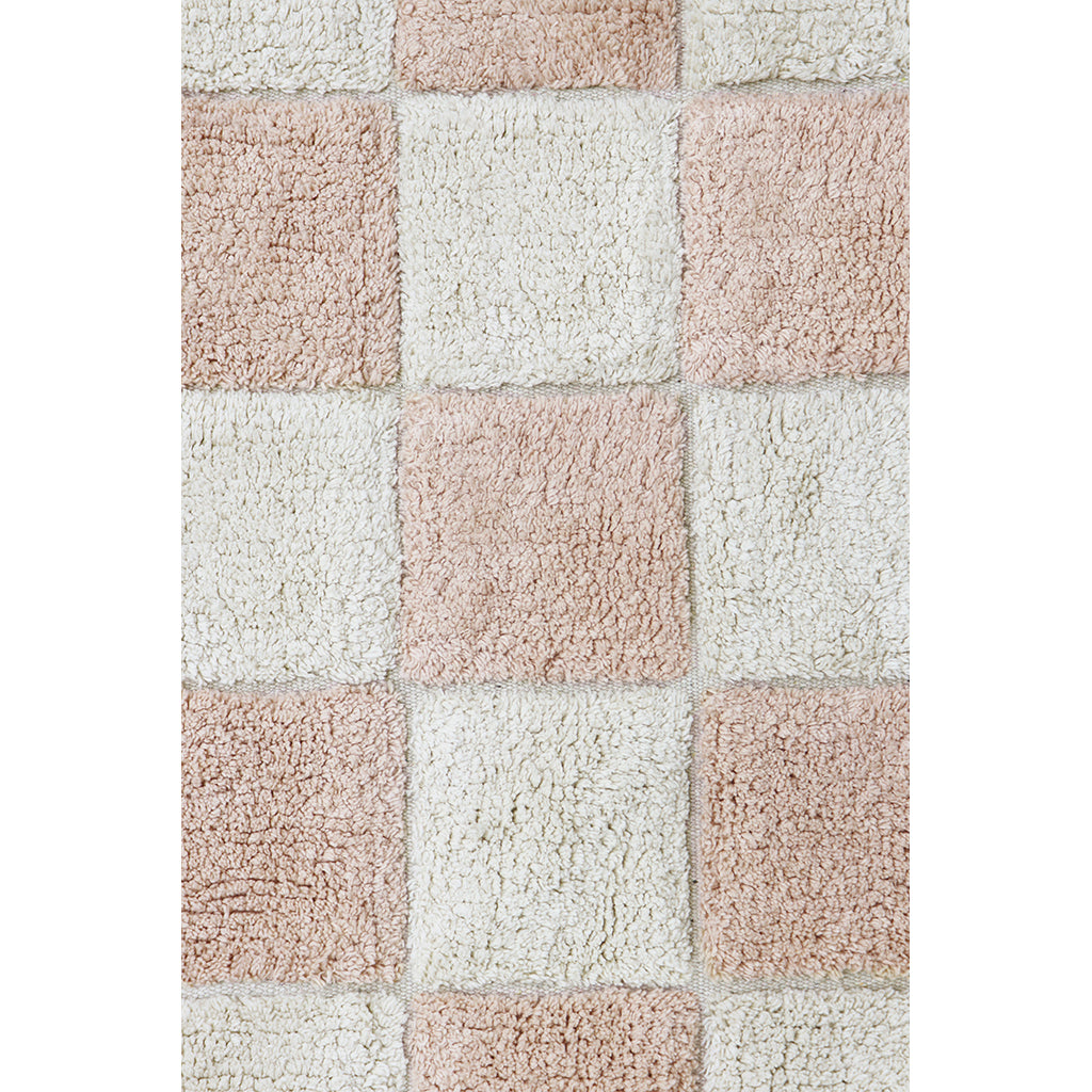 Lorena Canals tvättbar matta, Tiles Rose – finns i flera storlekar.
