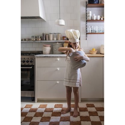 Lorena Canals tvättbar matta, Tiles Toffee – tillgänglig i flera storlekar.