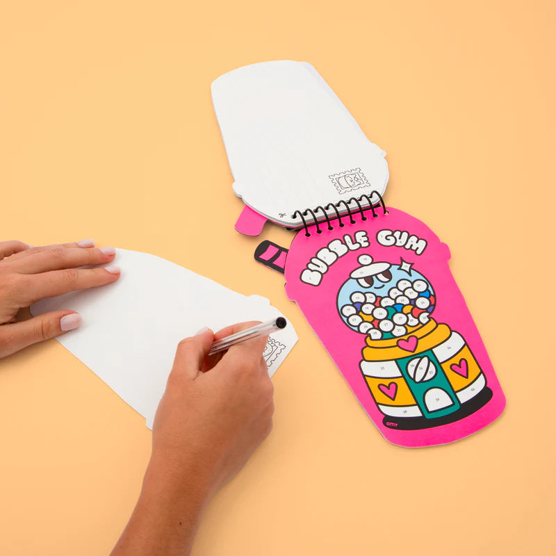 Omy aktivitetsbok med 200 klistermärken, Bubble tea