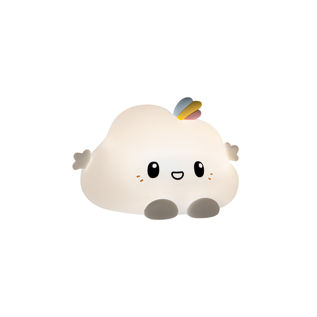 Little L. LED-nattlampa med fjärrkontroll och flera ljusinställningar - Noa Sky