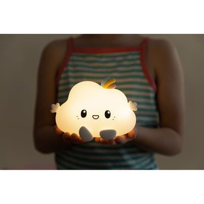 Little L. LED-nattlampa med fjärrkontroll och flera ljusinställningar - Noa Sky