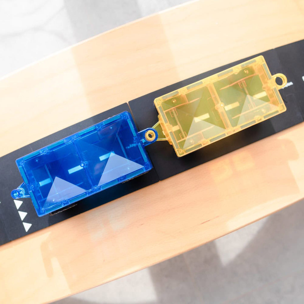 Connetix Car Pack, magnetbilar 2 st. - Rainbow