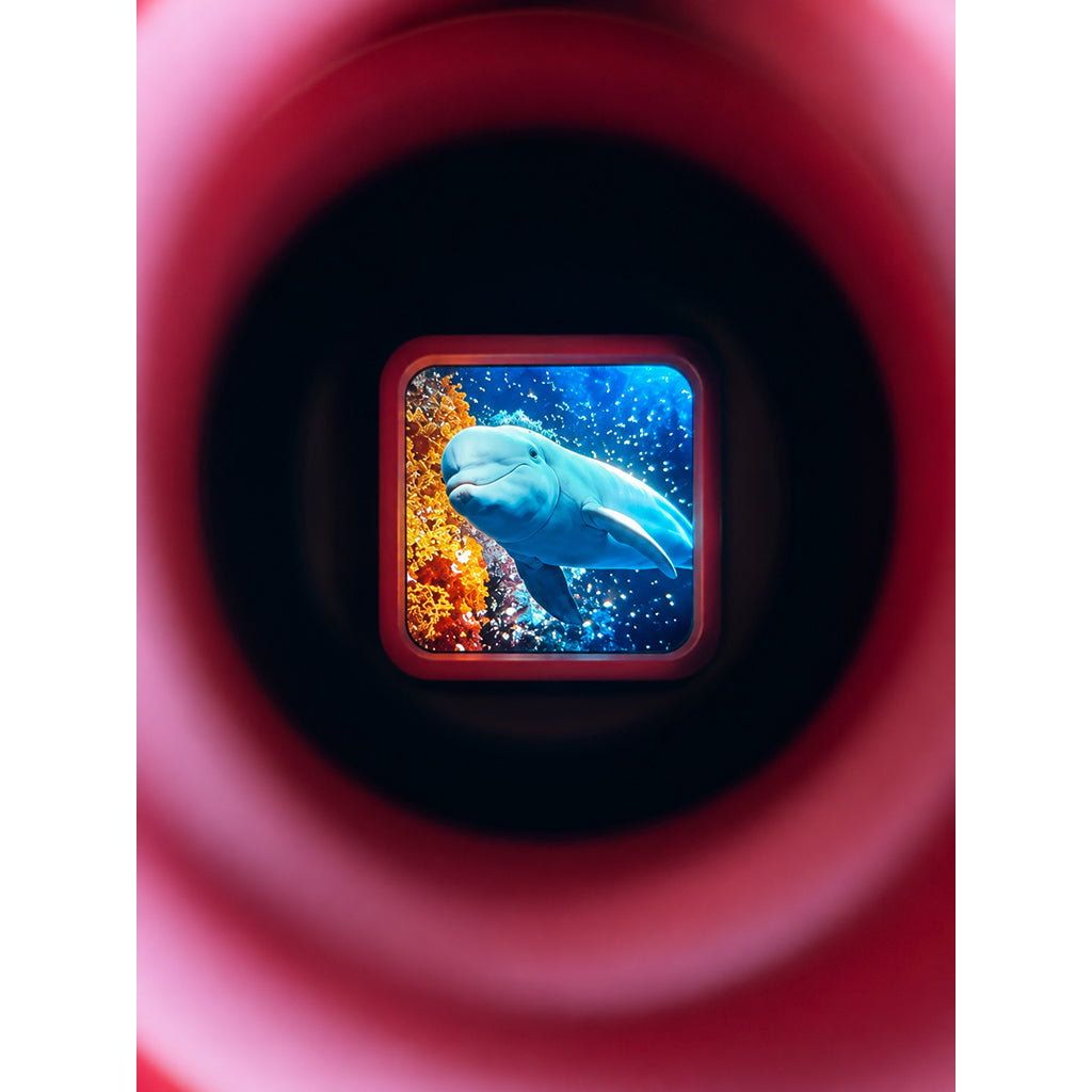 Lalarma Retro 3D Viewer, bildvisare - Rose