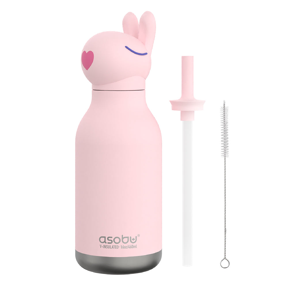 Asobu Bestie Animal termos dricksflaska, 460 ml - Kanin
