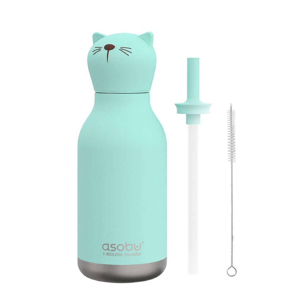 Asobu Bestie Animal termodricksflaska, 460 ml – Katt