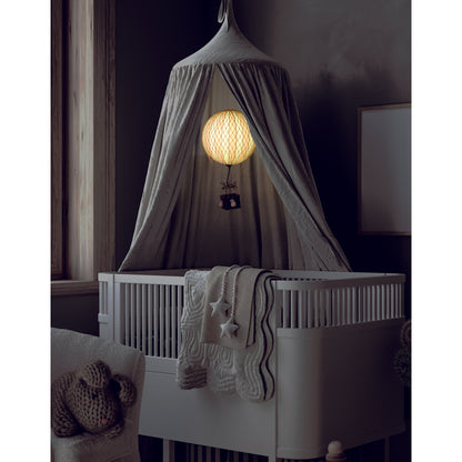 LED Luftballong, Royal Aero blue light - 32 cm