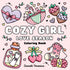 Cozy Girl love season, malebog