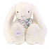 Doudou et Compagnie Blomsterkanin, hvid - 50 cm