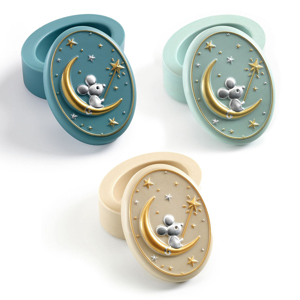 Djeco tandask, Mus - Pastellfärger