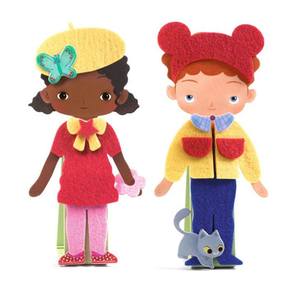 Djeco filtkollage, Soft dress-up