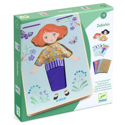 Djeco Kreativlåda, ZabiChic, Modedesigner