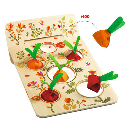 Djeco Spel, Ärtsäckskast - Trädgårdsfest