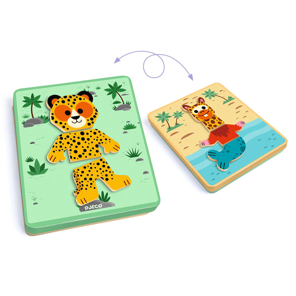 Djeco magnetlek, Inzebox – Mix&