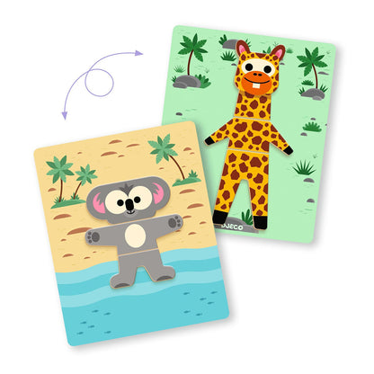 Djeco magnetlek, Inzebox – Mix&