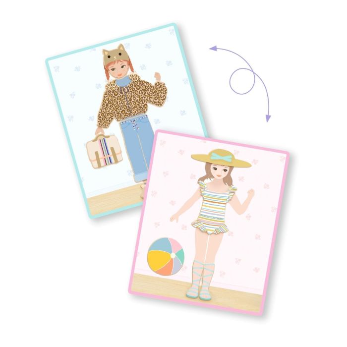 Djeco magnetlek, Inzebox – Påklädning