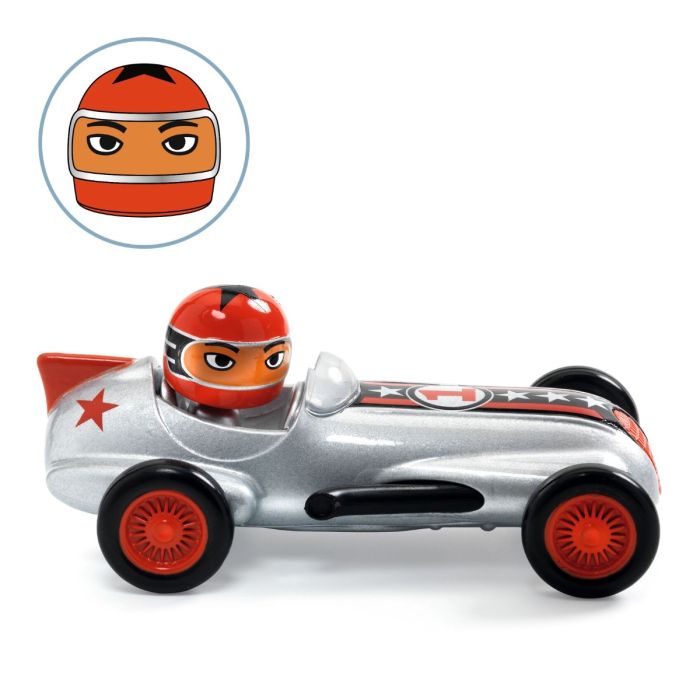 Djeco Crazy Motors, Super Speed - Silver