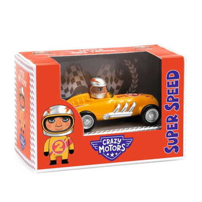 Djeco Crazy Motors, Super Speed - Gul