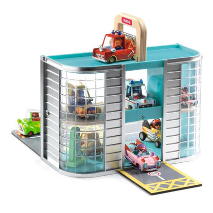 Djeco Crazy Motors, Tag med garage