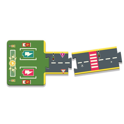 Djeco Crazy Motors pussel, Väg - 26 bitar