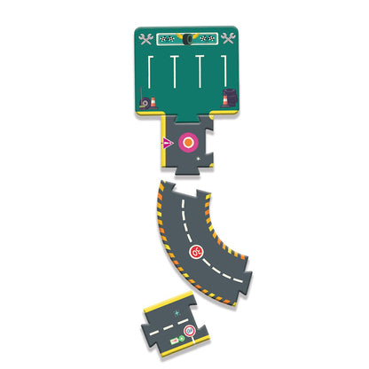 Djeco Crazy Motors pussel, Väg - 26 bitar