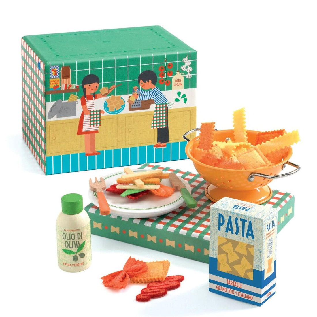 Djeco P’ti set, leksaksmat - Italien
