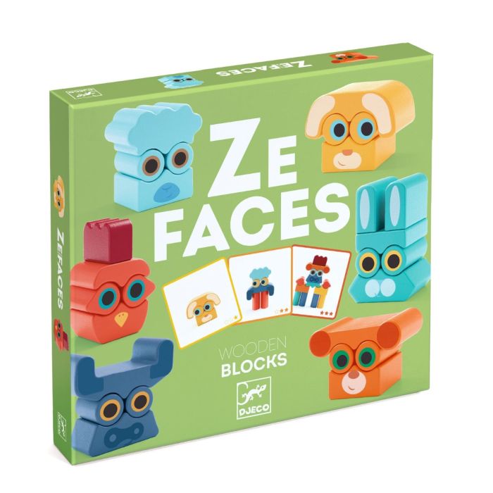 Djeco Ze Faces, Skapa ansikten – 27 delar
