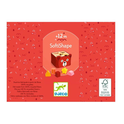 Djeco SoftiShape, sorteringslåda