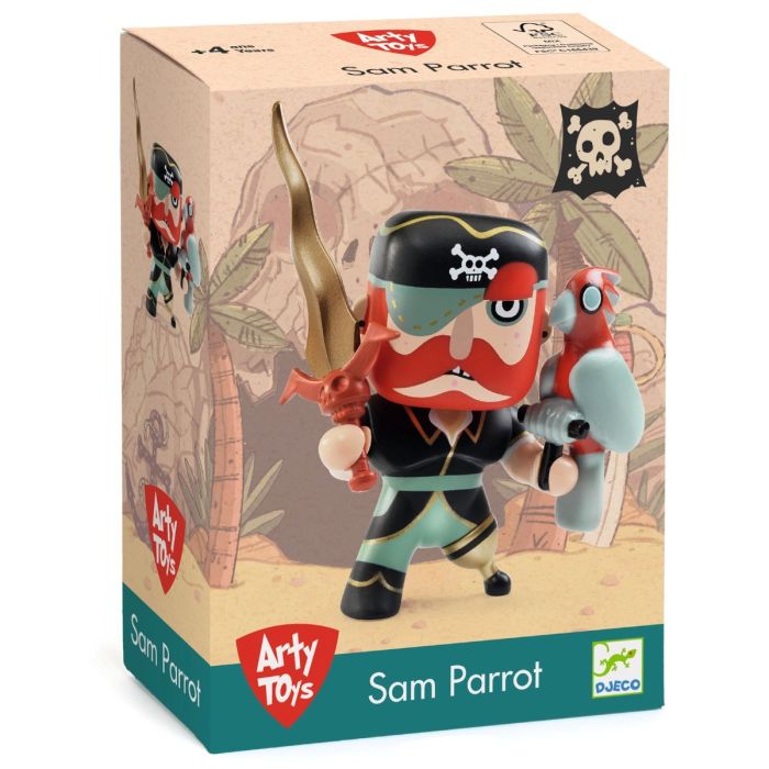 Djeco Arty Toys-piraten Sam Parrot