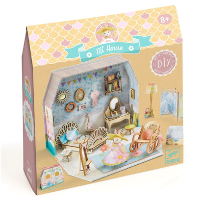 Djeco Mi House, DIY, miniatyr dockhus - Alba