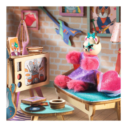 Djeco Mi House, DIY, miniatyr dockhus - Stella