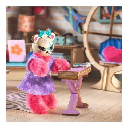 Djeco Mi House, DIY, miniatyr dockhus - Stella