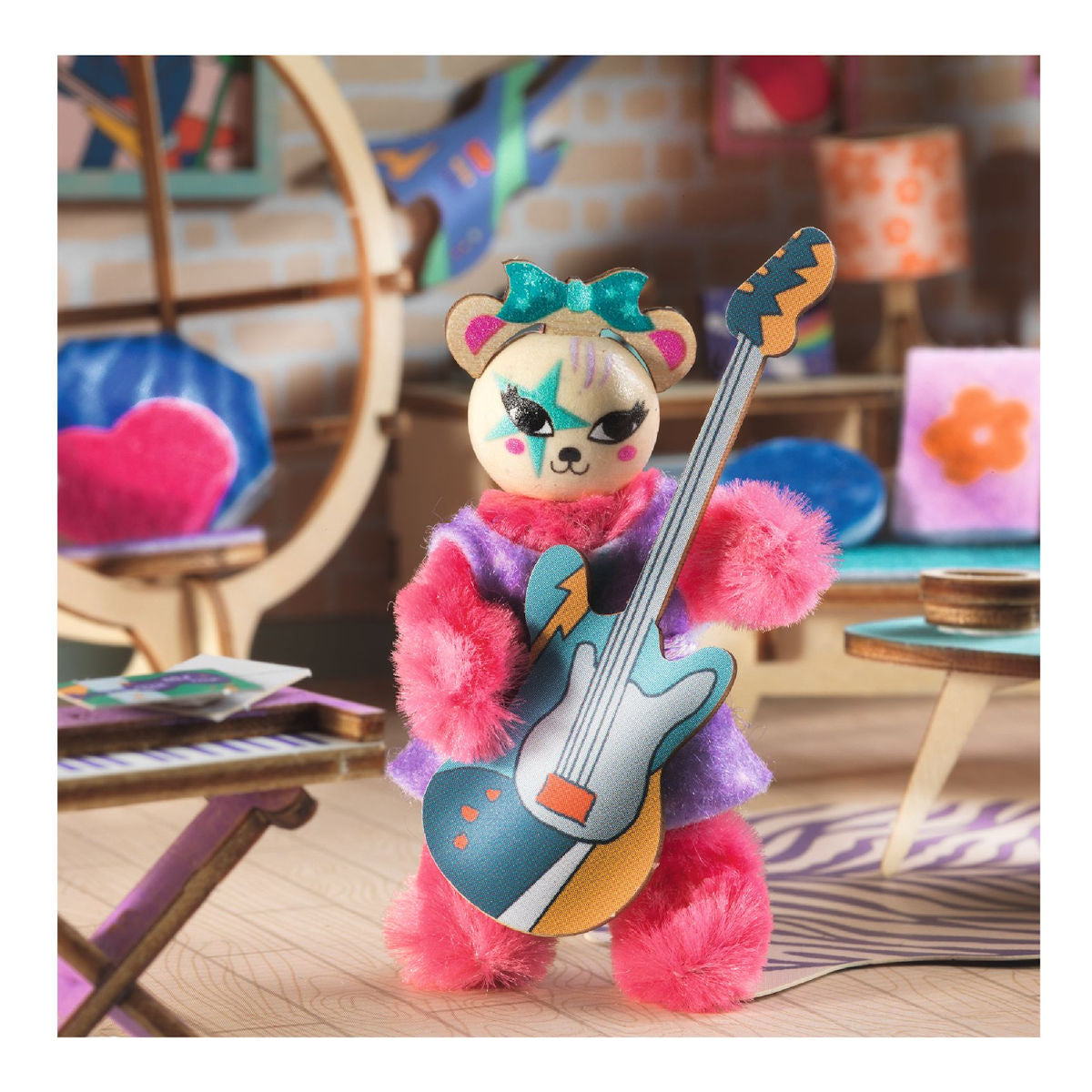 Djeco Mi House, DIY, miniatyr dockhus - Stella