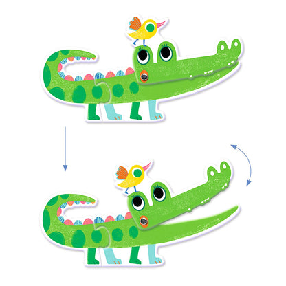 Djeco pussel duo, Djur